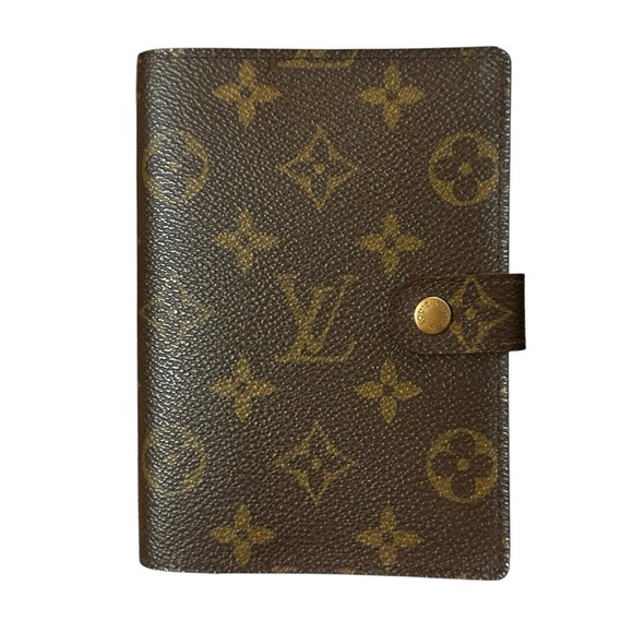 Authentic Louis Vuitton Monogram Leather Agenda PM Passport Holder Organizer - Picture 3 of 11